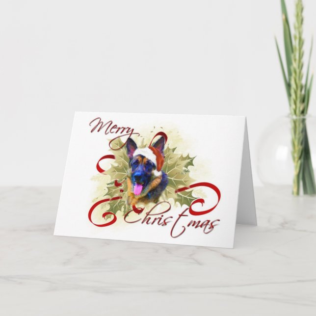 Cartes de Noël berger allemandes (Devant)
