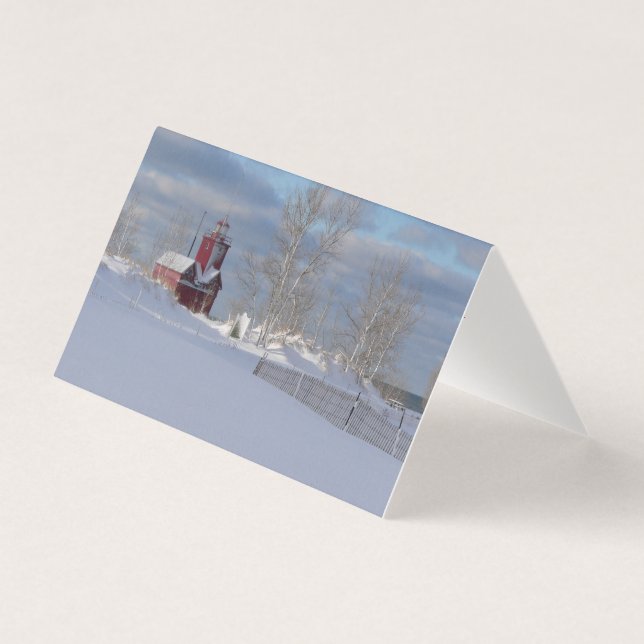 Cartes de Noël Big Red personnalisables (Front)