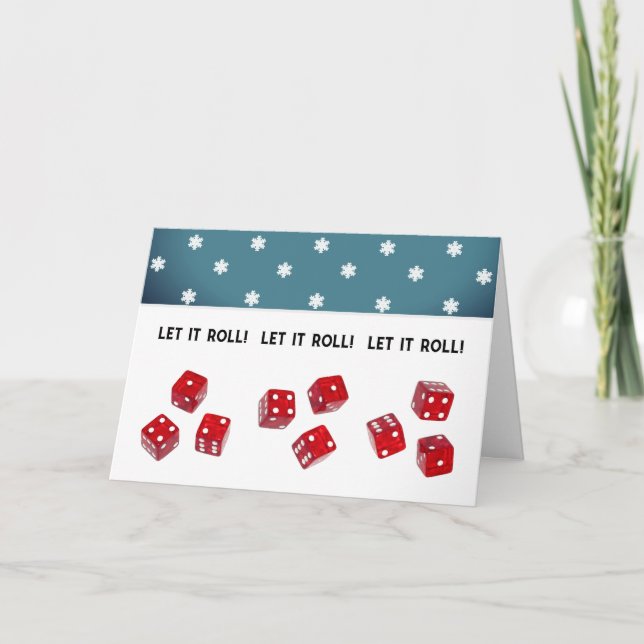 Cartes de Noël Bunco (Devant)
