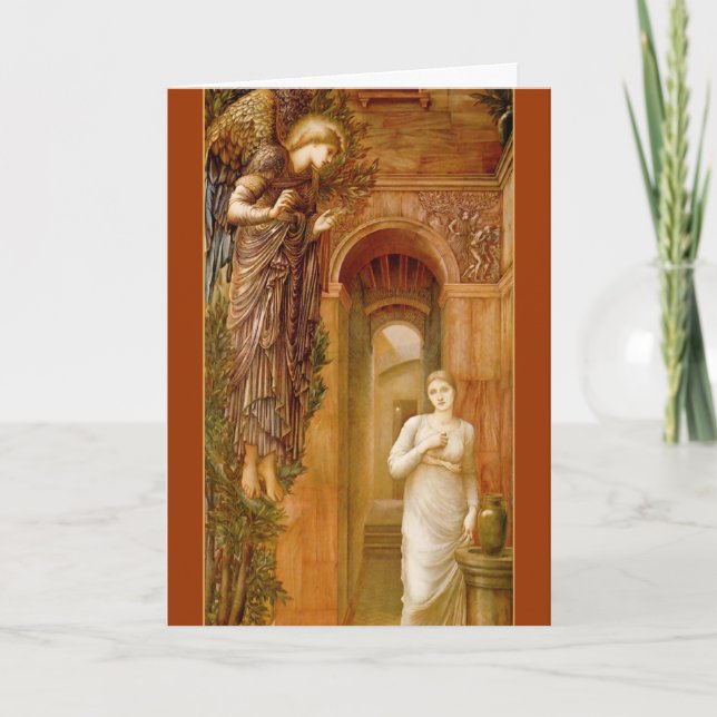 Cartes de Noël d'Annonciation (Devant)
