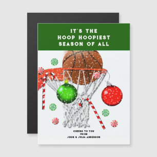 Cartes de Noël de basketball