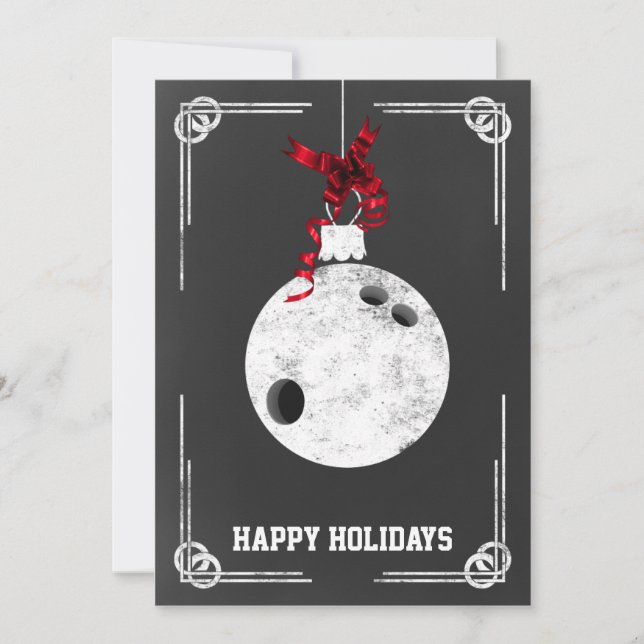 cartes de Noël de bowboard (Devant)
