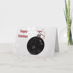 cartes de Noël de bowler