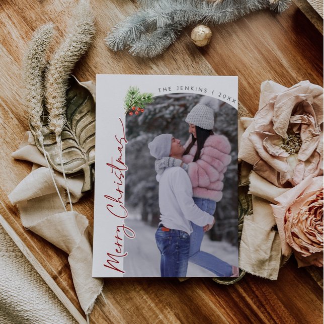 Cartes de Noël de famille avec arche (Créateur téléchargé)