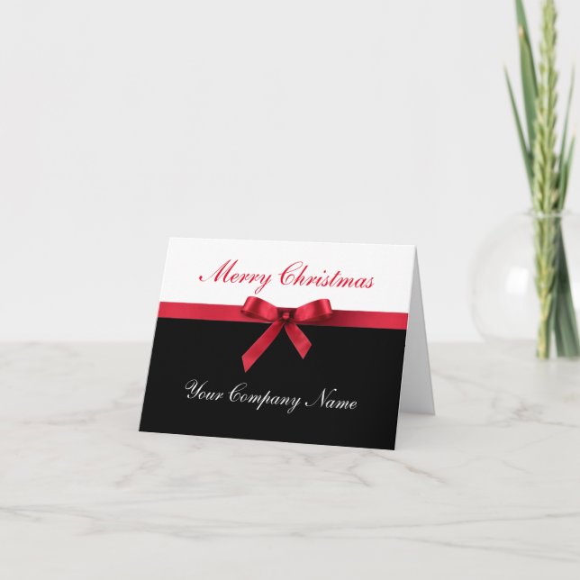 Cartes de Noël de la compagnie (Devant)