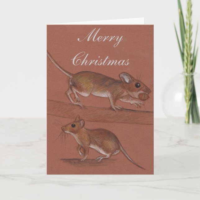 Cartes de Noël de la faune britannique (Devant)