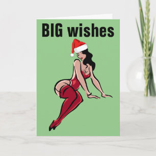 CARTES DE NOËL DE LA GRANDE FILLE DE BUTT