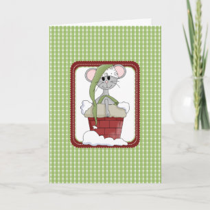 Cartes de Noël de la souris