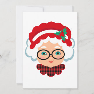 Cartes de Noël de Mme Santa Claus