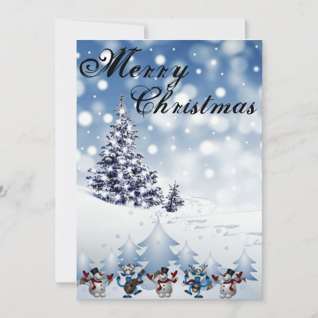 Cartes de Noël de photos (Devant)