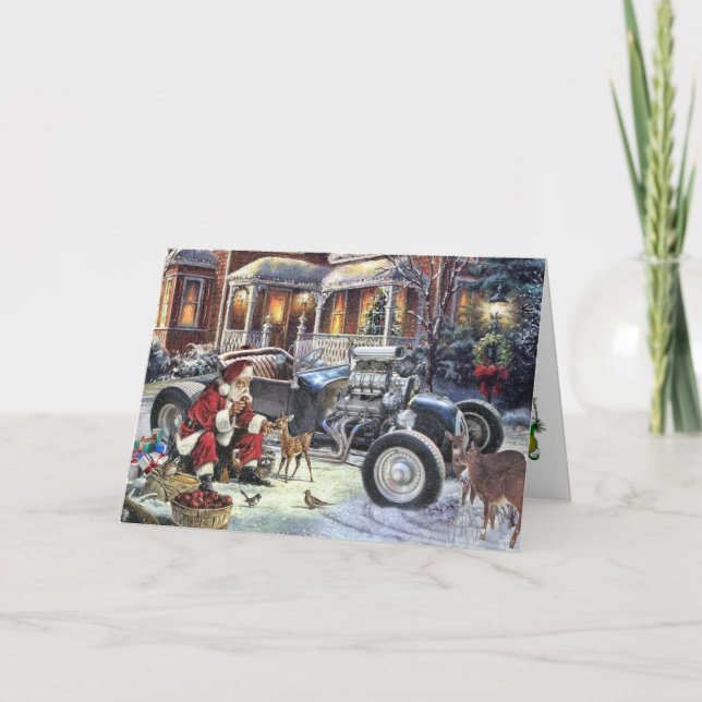 Cartes de Noël de studios de Rod de rat 2 (Devant)