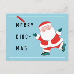 Cartes de Noël de Ultimate Frisbee pour les Fêtes