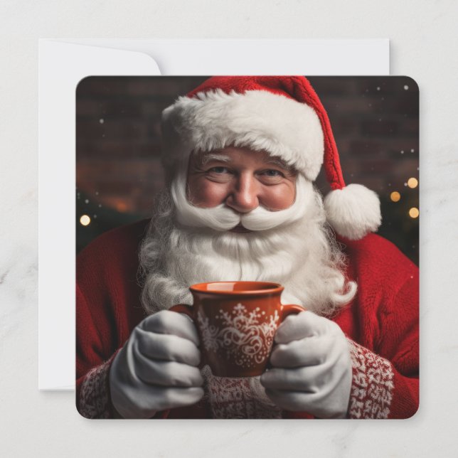 Cartes de Noël du Père Noël (Devant)