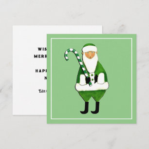 Cartes de Noël du Père Noël irlandais