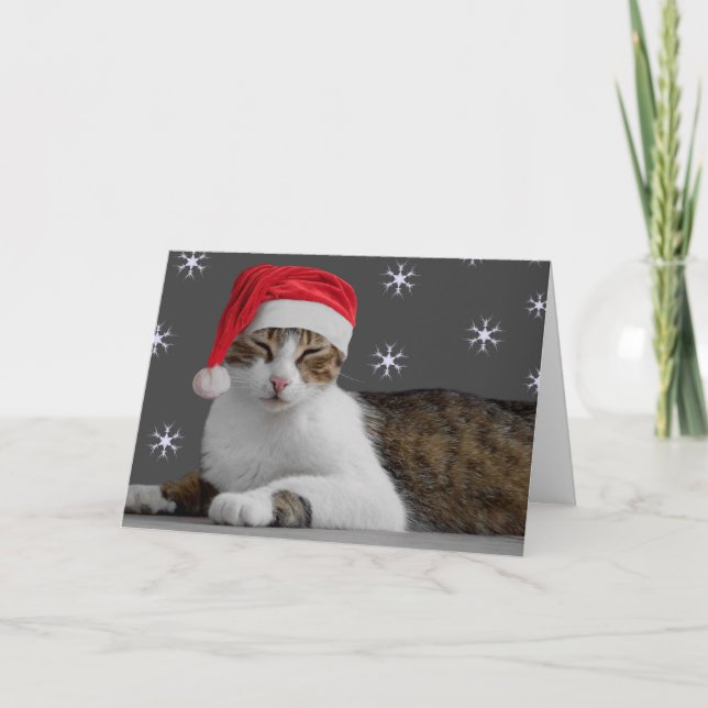 Cartes de Noël Kitty (Devant)