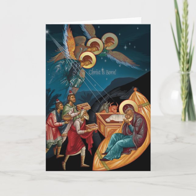 Cartes de Noël orthodoxes (Devant)