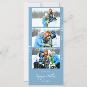 Cartes de Noël ou de Fêtes Multi Photo Rétro Films