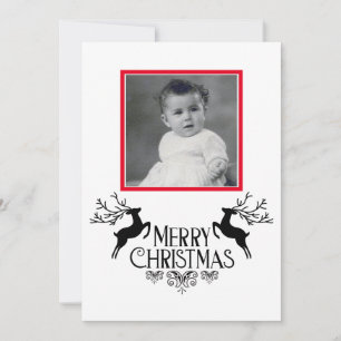 Cartes de Noël photo personnalisées