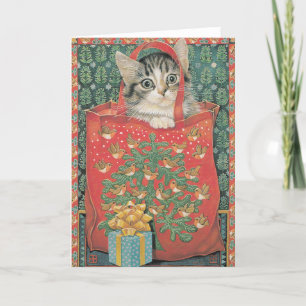 Cartes de Noël pour chats