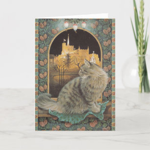 Cartes de Noël pour chats