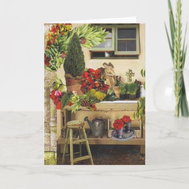 Cartes de Noël pour Gardener (Devant)
