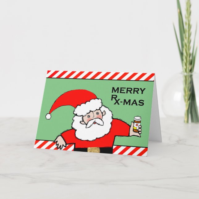 Cartes de Noël pour Humours de santé (Devant)