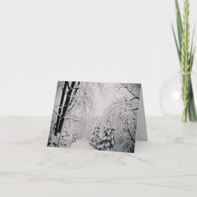 CARTES DE NOËL, SCÈNE D'HIVER, CARTES DE FIN DE AN (Devant)