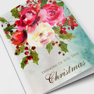 Cartes de Noël Sympathie   Penser À Vous 8