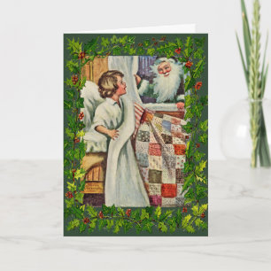 Cartes de Noël vintages/anciennes, Père Noël