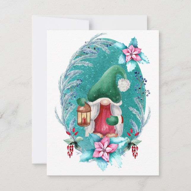 Cartes de Noël Watercolor (Devant)