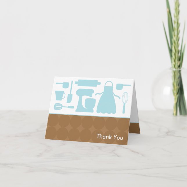 Cartes de note Blue Kitchen (Devant)