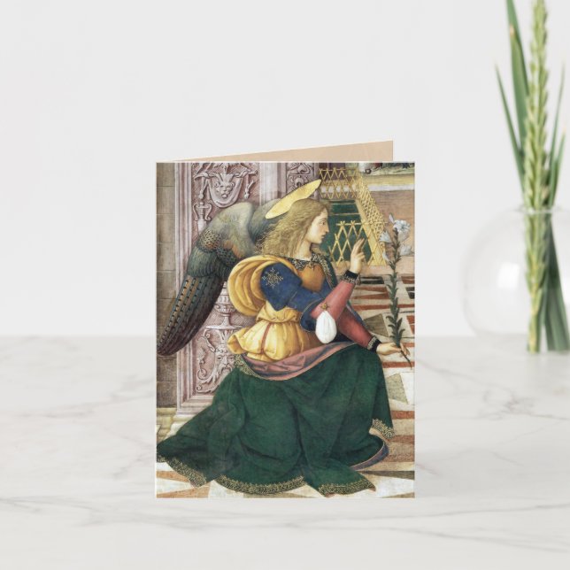 Cartes de note d'ange de la Renaissance (Devant)