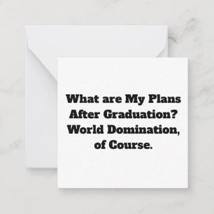 Cartes de note de Domination Mondiale