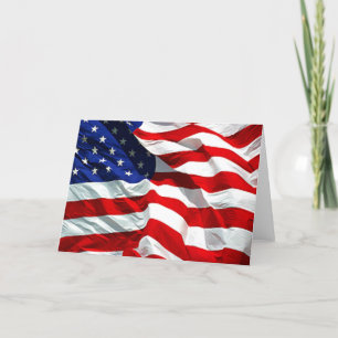 Cartes de note de drapeau des Etats-Unis