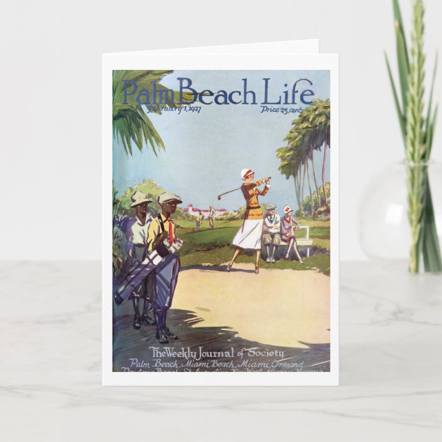 Cartes de note de la vie #20 de Palm Beach (Devant)