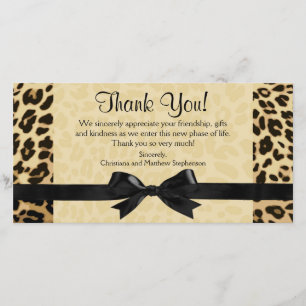 Cartes de note de Merci d'arc d'empreinte de