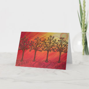 Cartes de note de "quatre soeurs" par