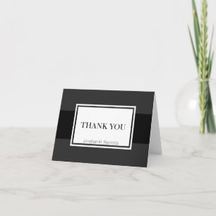 Cartes de note élégantes de Merci pour des