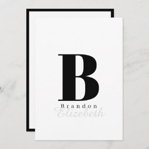 Cartes de note plat Miss America - Sky Black