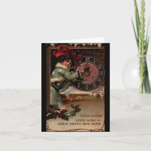 Cartes de note victoriennes vintages de Madame