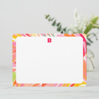 Cartes de notes aux frontières Abstraites lumineus