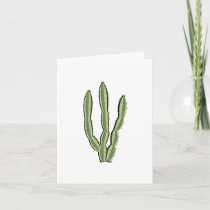 Cartes de notes Cactus