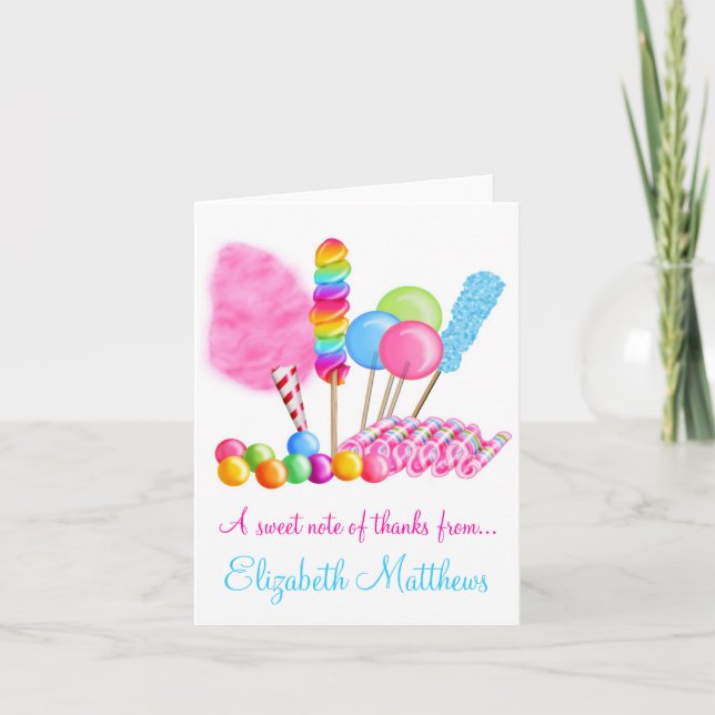 Cartes de notes Candy Circus (Devant)