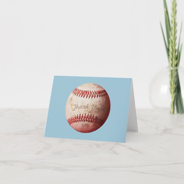 Cartes de notes de baseball Merci | Cartes sportiv (Devant)