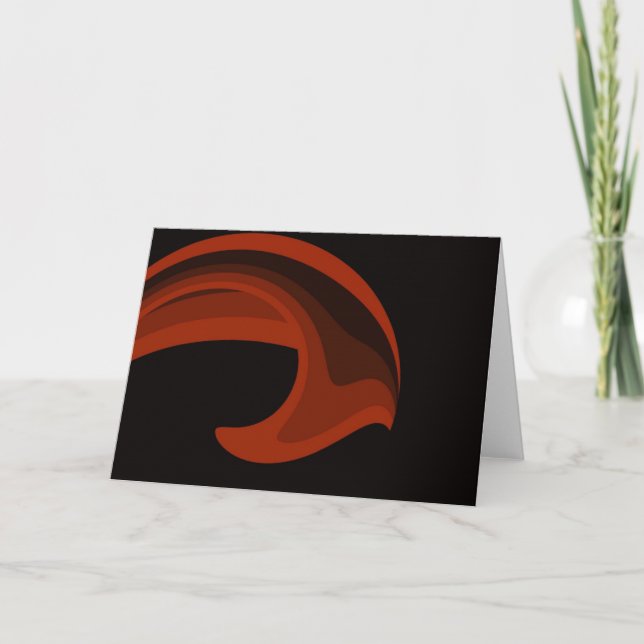 Cartes de notes de conception abstraite (Devant)
