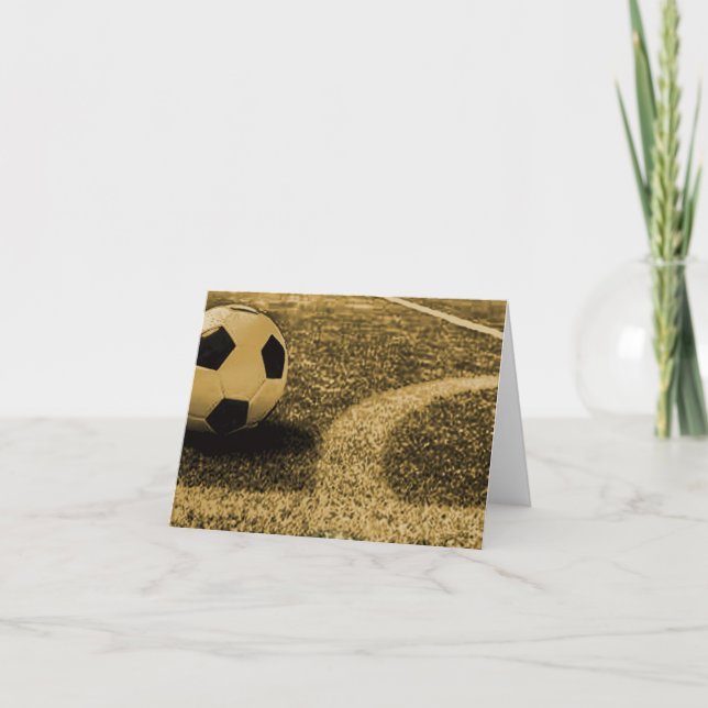 Cartes de notes de football (Devant)