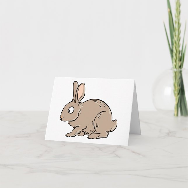 Cartes de notes de lapin Brown (Créateur téléchargé)