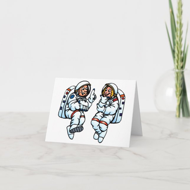 Cartes de notes des astronautes (Devant)