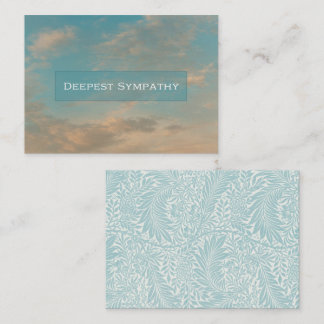 Cartes de notes du boîtier du ciel Sunset