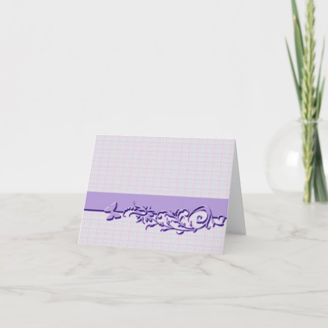 Cartes de notes du concepteur pourpre (Devant)
